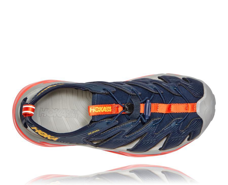 Hoka One One Sandaler Herre - Hopara - Sort/Rød - 623791MCT